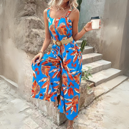 Stilla | Elegante Blomster Jumpsuit