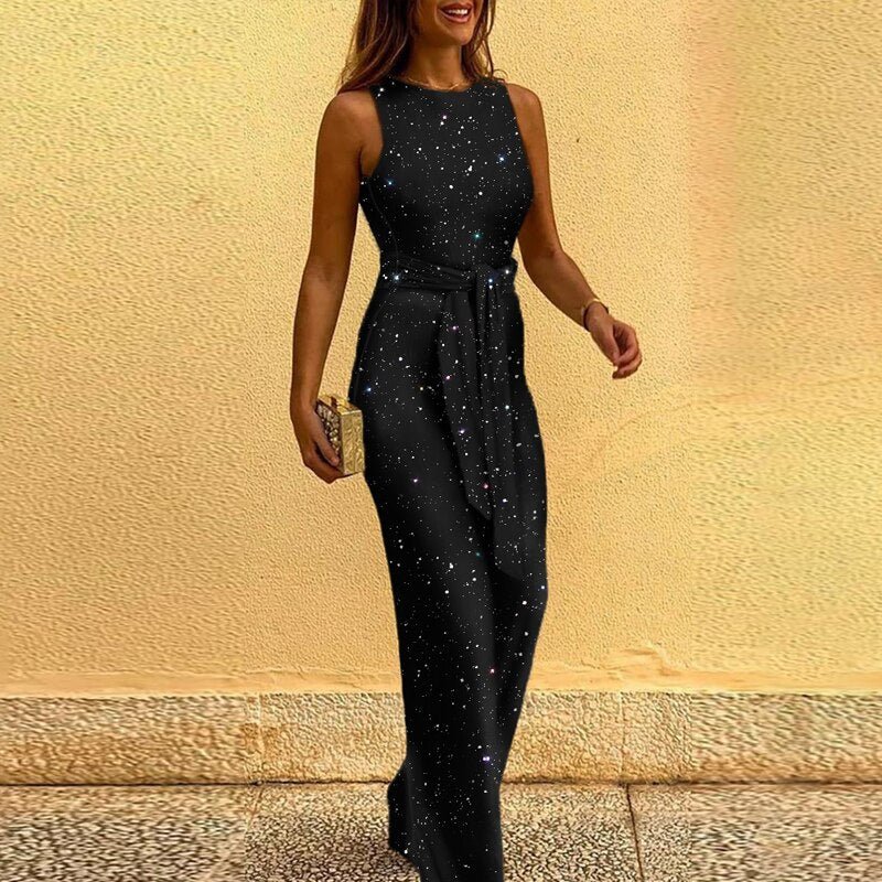 Stilla | Elegante Paillet Jumpsuit Til Damer