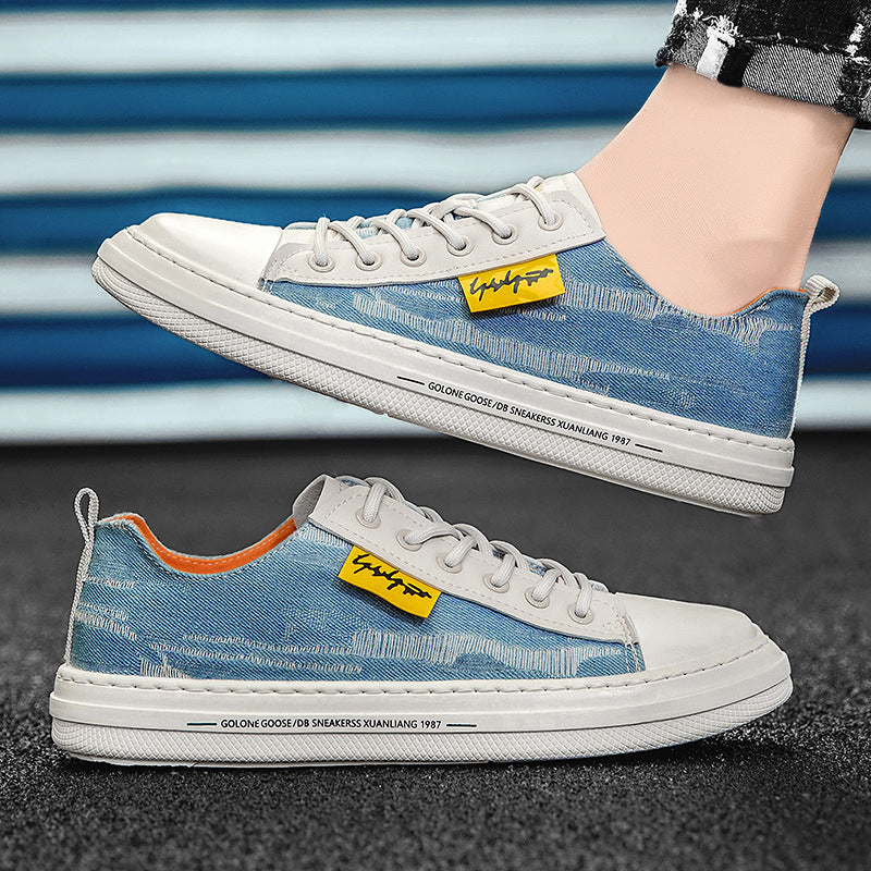 Mænd Casual Denim Sneakers Stilla