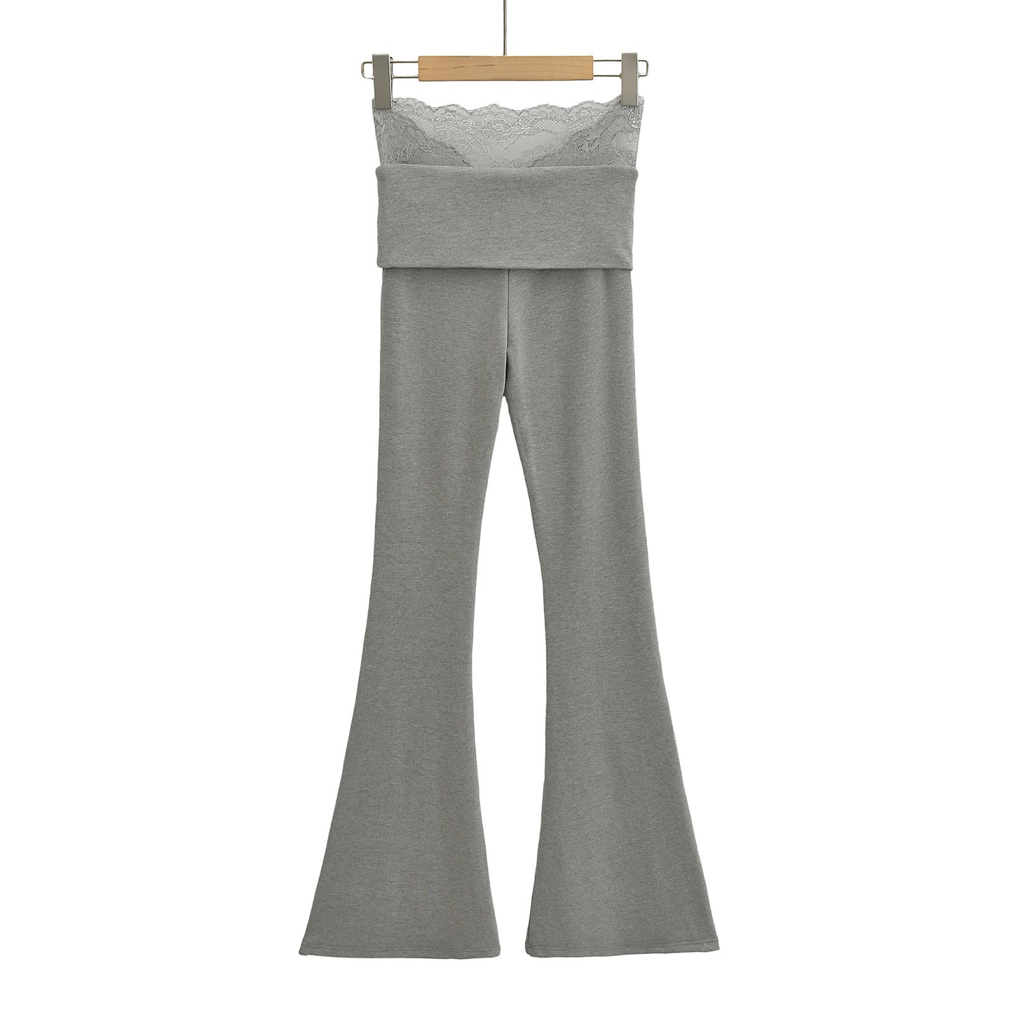 Dame Løs Bootcut Leggings med Spidssnit Stilla
