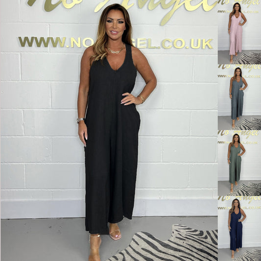 Dame fritidsvidde benform jumpsuit Stilla