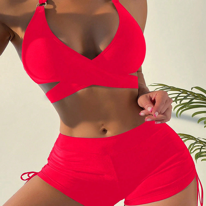 Dame Cut-Out Halter Badetøj Sæt Stilla
