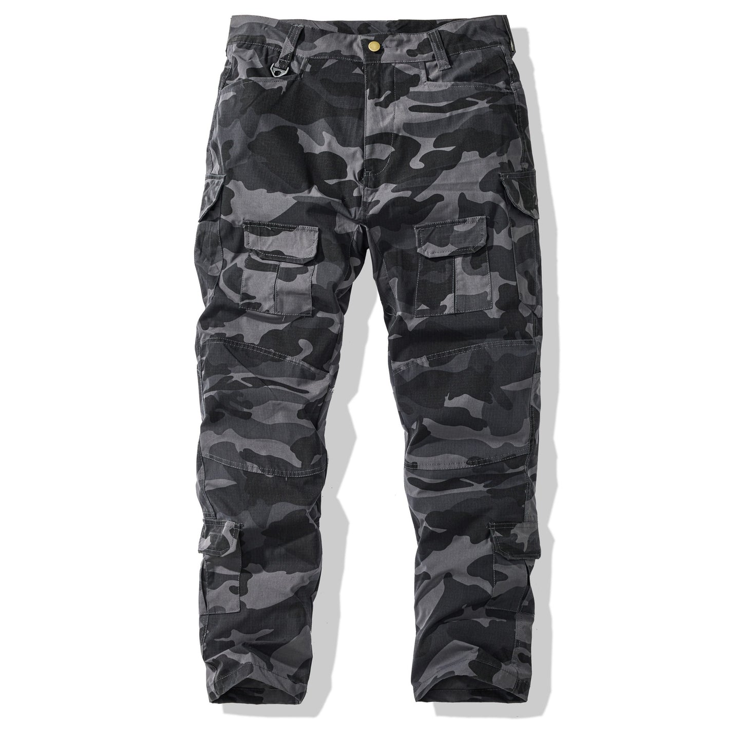 Herre cargo bukser i camouflage-design Stilla
