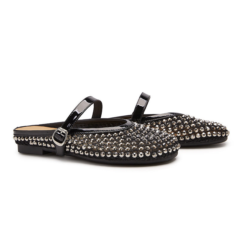 Dame Dekorative Nitter Slip-On Mules Stilla
