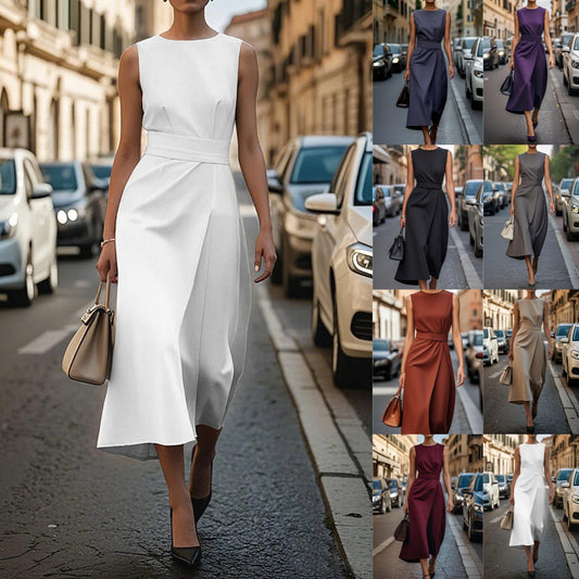 Dame A-linje Maxi Kjole Stilla