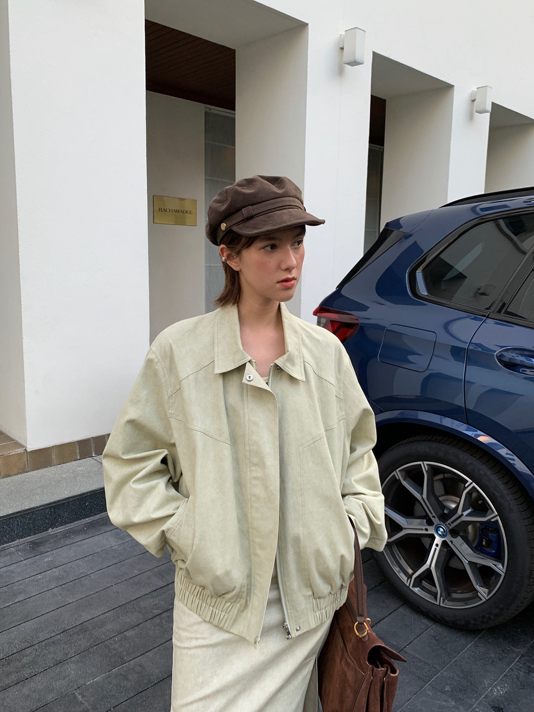 Dame afslappet overshirt-jakke med moderne snit og behagelige ærmer Stilla