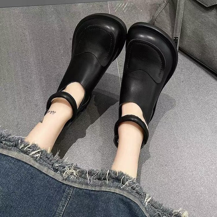 Dame afslappede støvletter med elegant rem og dæmpende sål Stilla