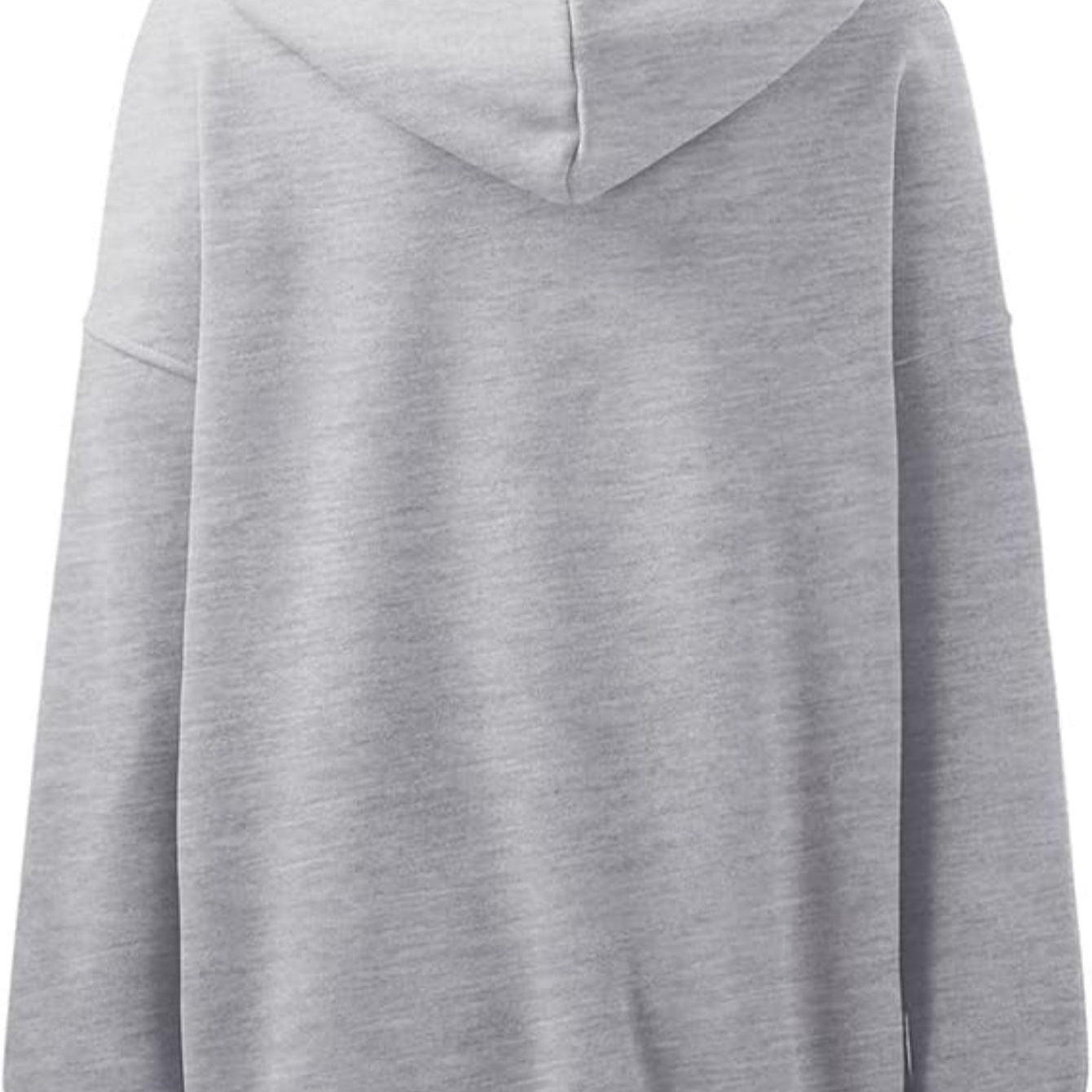 Dame afslappet hættetrøje med bred pasform og kvalitetsmaterialer Stilla