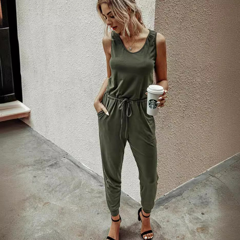 Dame komfortabel jumpsuit Stilla