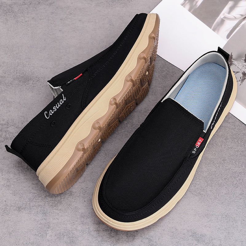 Dame afslappede Slip-On sneakers med fleksible såler og åndbart design Stilla