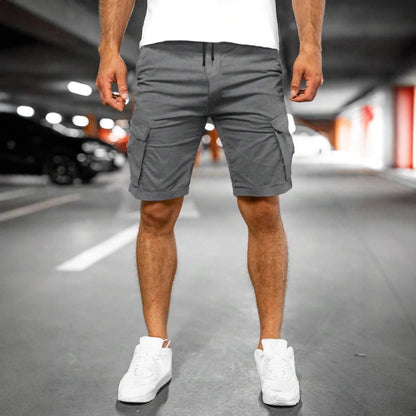 Herren multifunktionale Cargo-Shorts med praktiske sidelommer Stilla