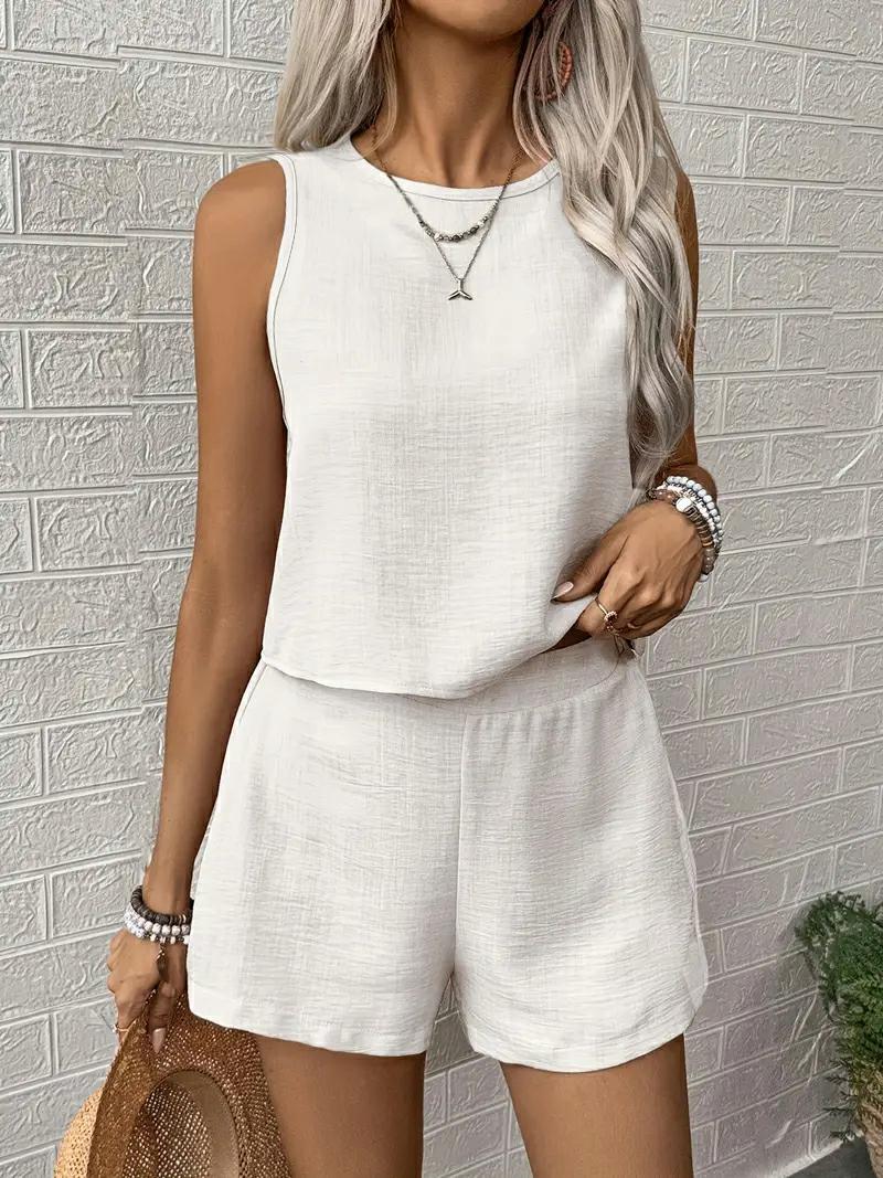 Kvinder Boho Chic Hæklet Ryg Jumpsuit Stilla