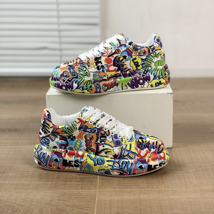 Dame Mode-Sneakers med kreativ grafikdesign Stilla