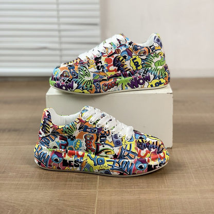 Dame Mode-Sneakers med kreativ grafikdesign Stilla
