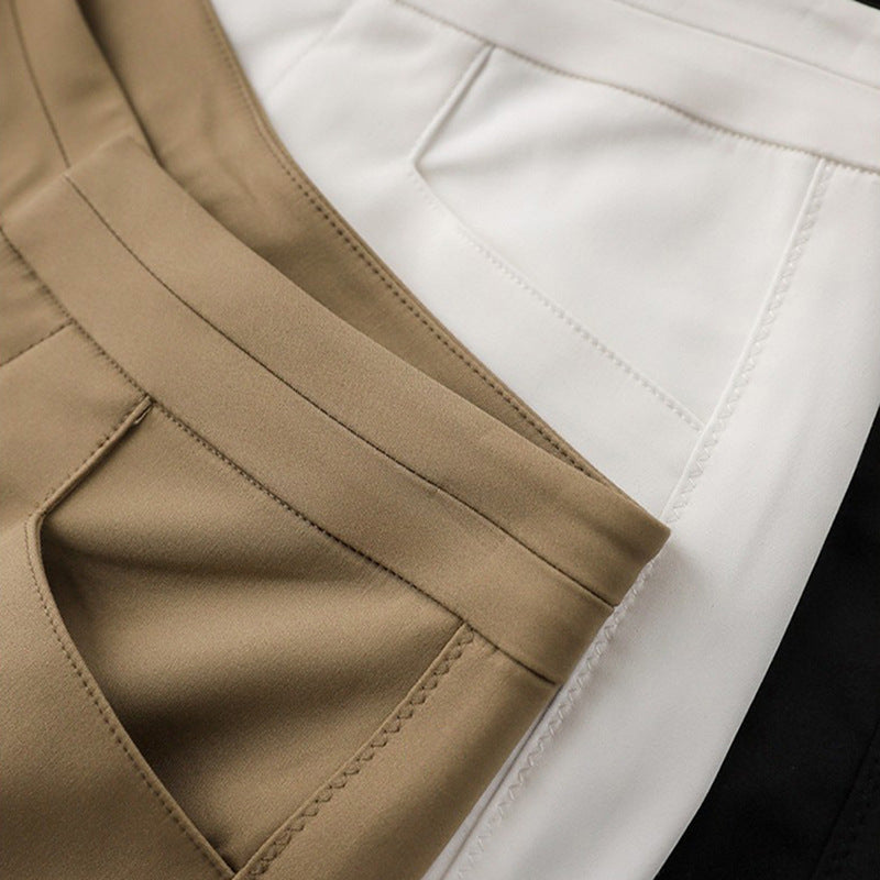 Dame elegant høj talje bukser med et moderigtigt snit og praktiske lommer Stilla