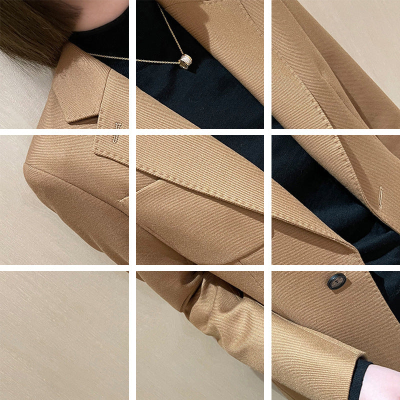 Dame elegant blazerjakke med dobbelknaplukning og feminin pasform Stilla