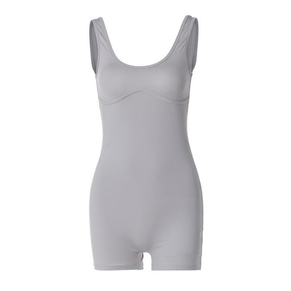Dame Elegant Sport-Bodysuit med figursyet snit og brede stropper Stilla