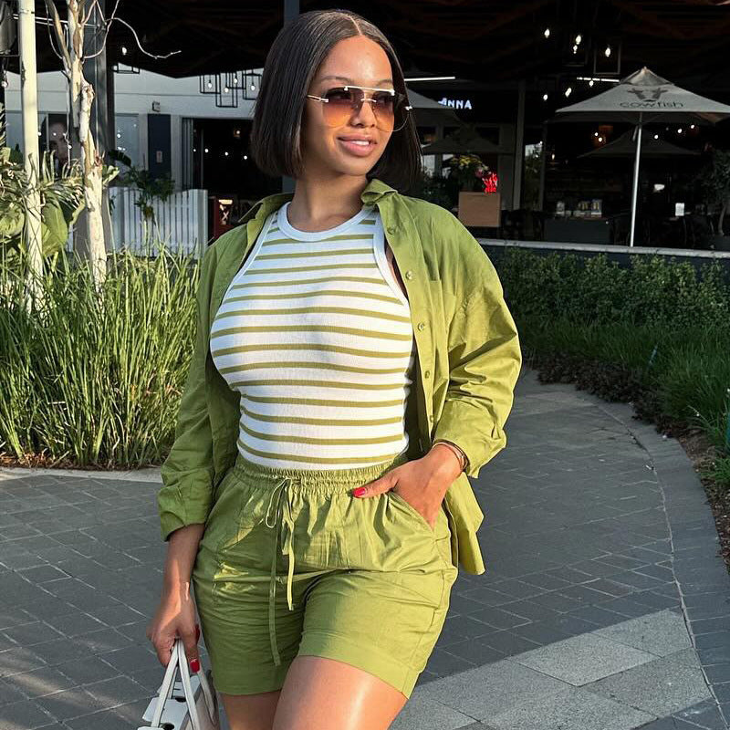 Dame afslappet sommeroutfit Stilla