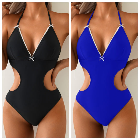 Dame Cut-Out Badedragt Stilla