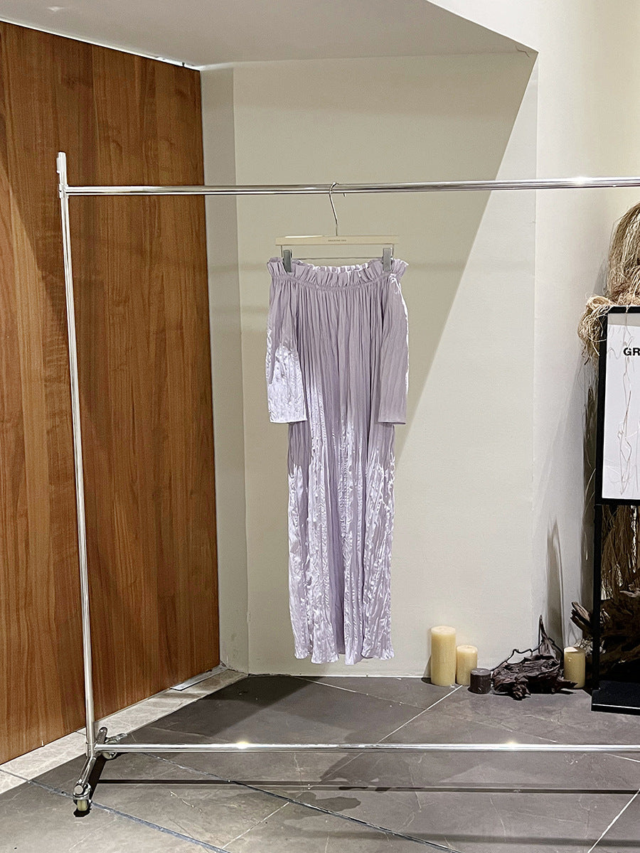 Dame løst skåret jumpsuit med elastisk bånd Stilla
