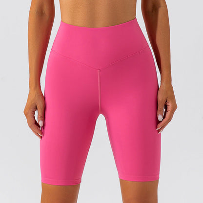 Stilla | High Waist Nude Feel Yoga Shorts Hip Lift, Hurtørrende Sports Cykelbukser