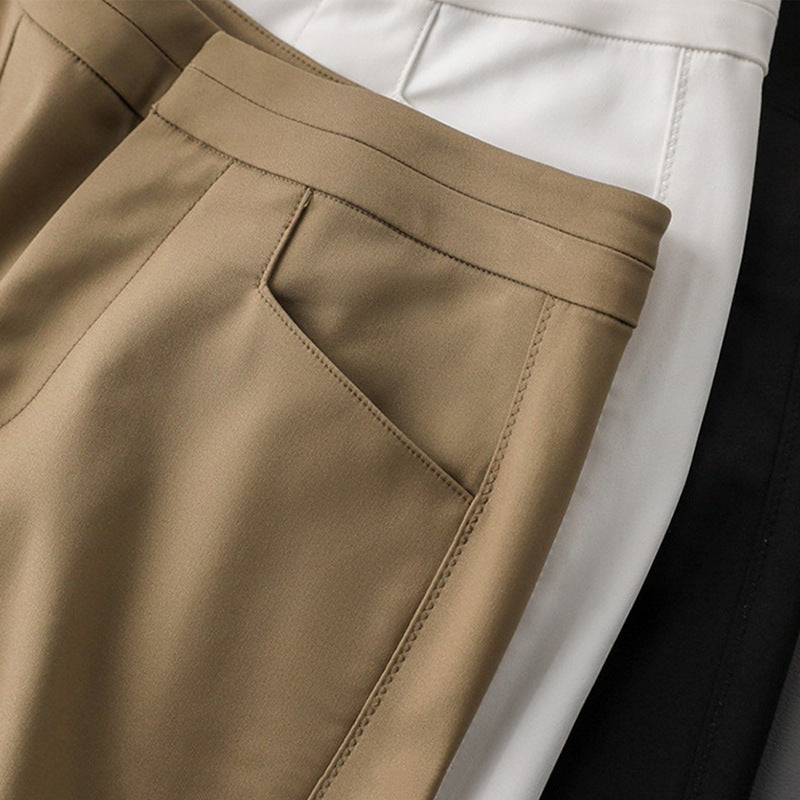 Dame elegant høj talje bukser med et moderigtigt snit og praktiske lommer Stilla