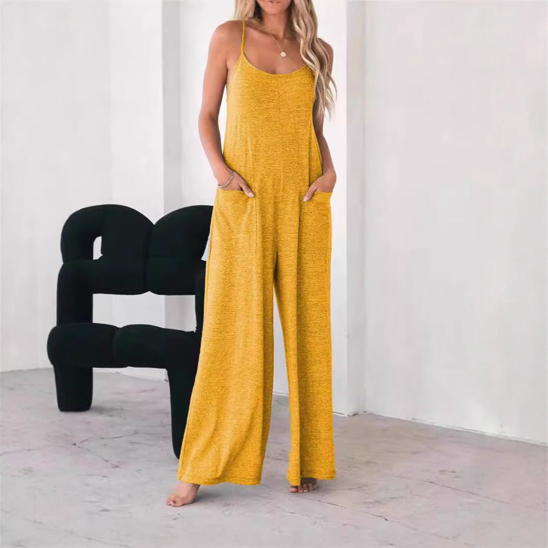 Dame Afslappet Pas Bred Ben Form Overall Stilla