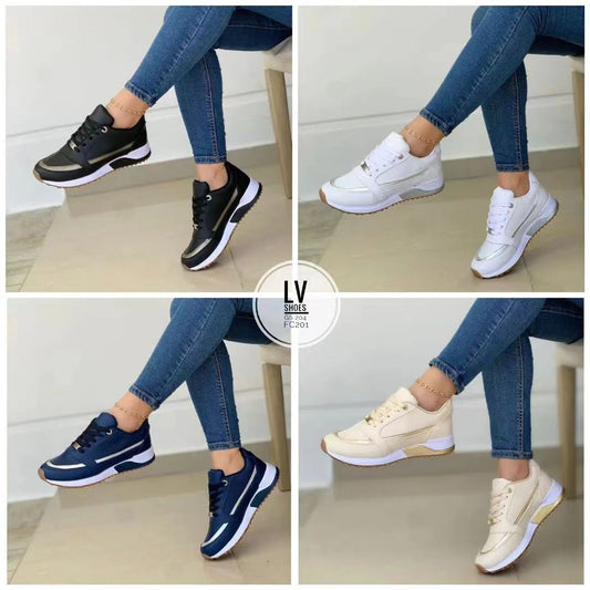 Dame sporty sneakers Stilla