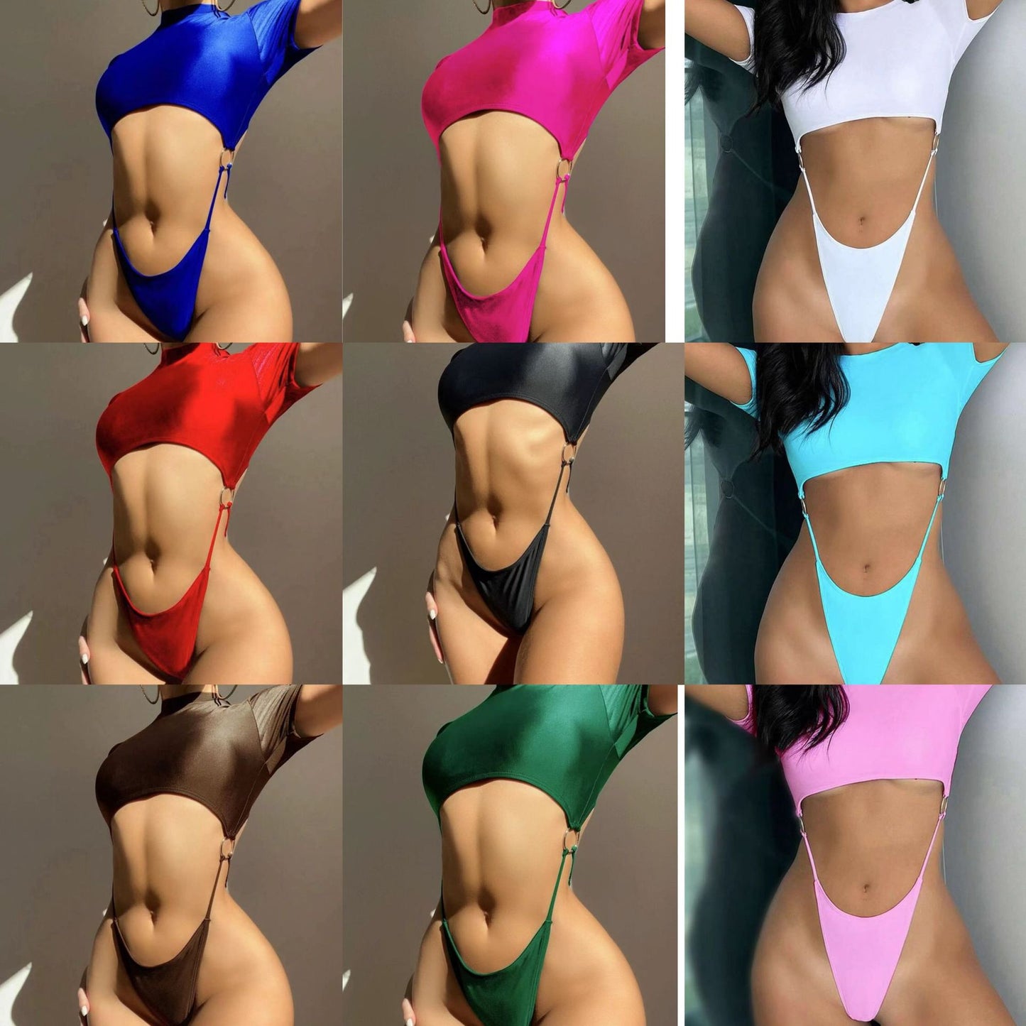 Dame Cut-Out Badedragt med moderigtigt design og innovative bære systemer Stilla