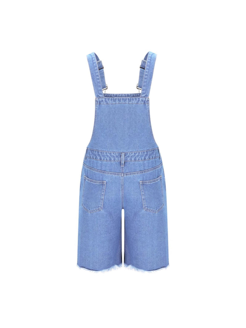 Herrer Casual Denim Patebukser i distressed look Stilla