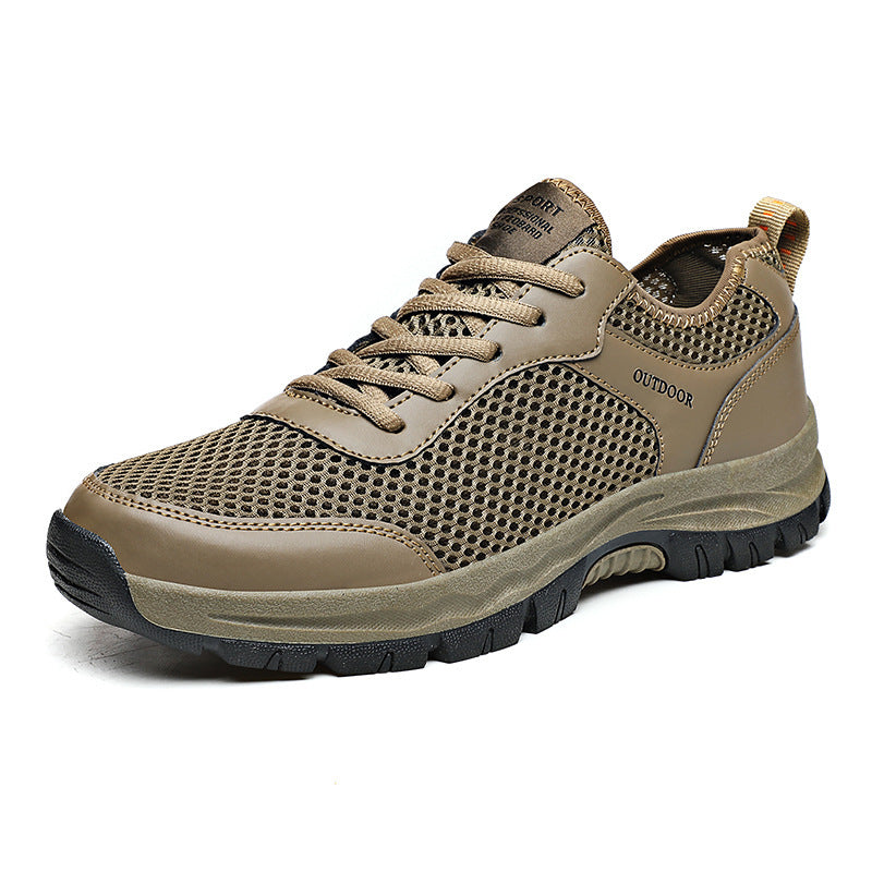 Herre Åndbare Outdoor Trail Sneakers Stilla