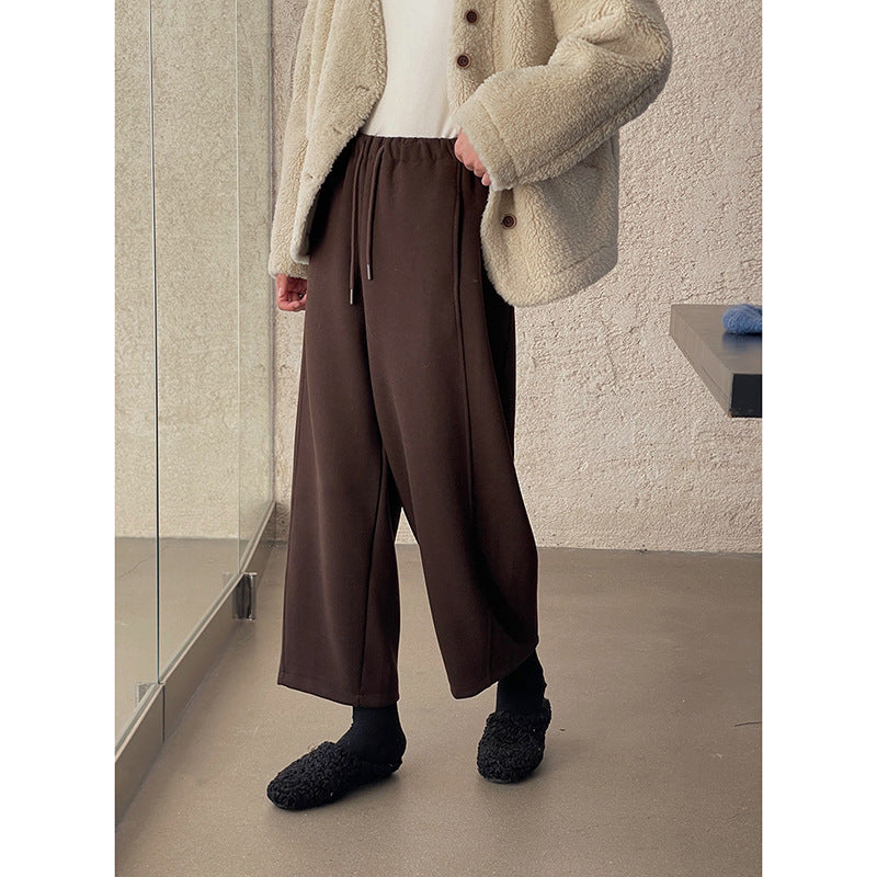 Dame afslappet fritidsbuks med elastisk talje og afslappet pasform Stilla