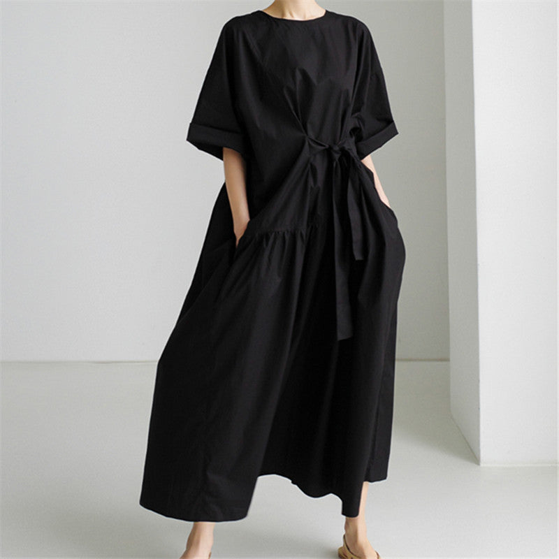 Dame afslappet kjole med voluminøs nederdel Stilla