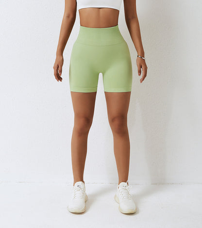 Stilla | High Waist Yoga Shorts Hip Raise Fitness Pants Til Tight Running Exercise Ydre Tøj