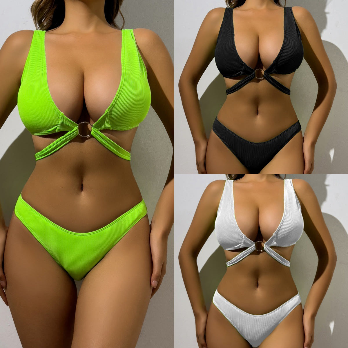 Dame Cut-Out Højtydende Bikini-Sæt Stilla