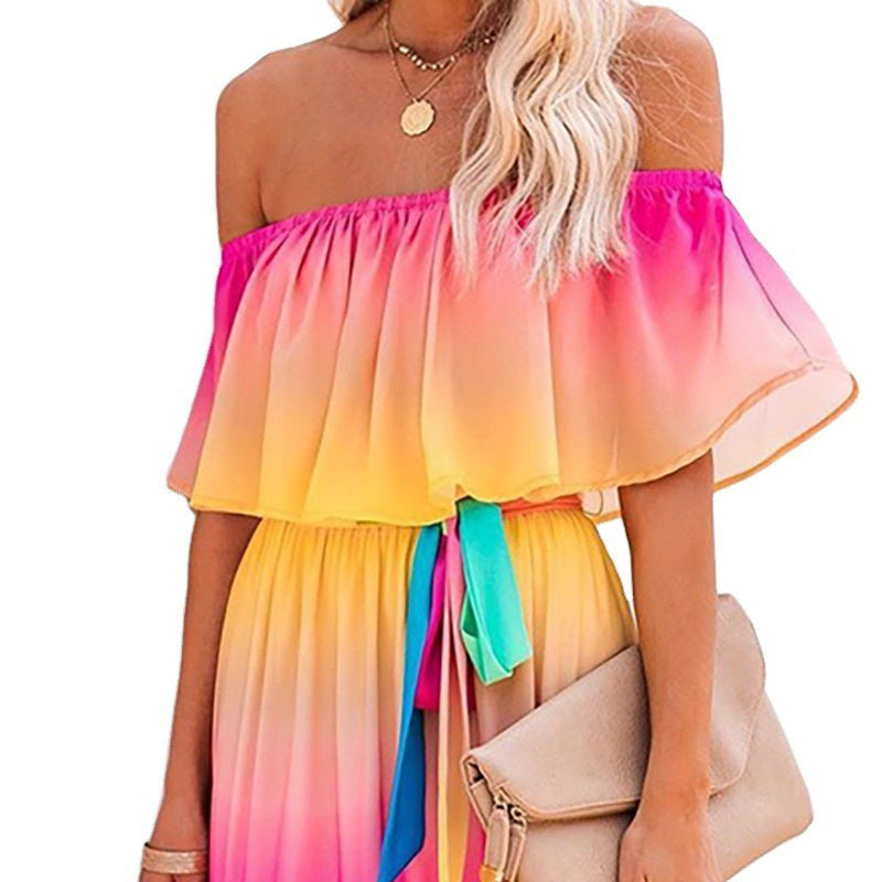 Stilla | Elegant Off-the-Shoulder Dress