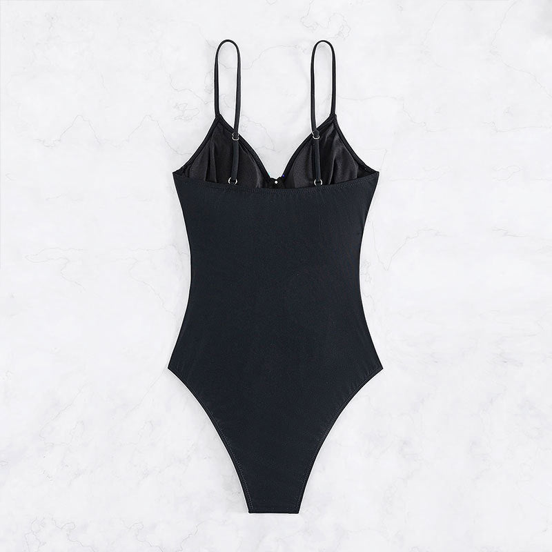 Dame Elegant Jumpsuit med Vikkel-Design Stilla