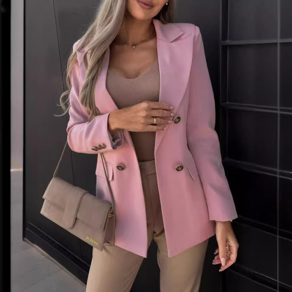 Dame elegant blazer i klassisk snit Stilla