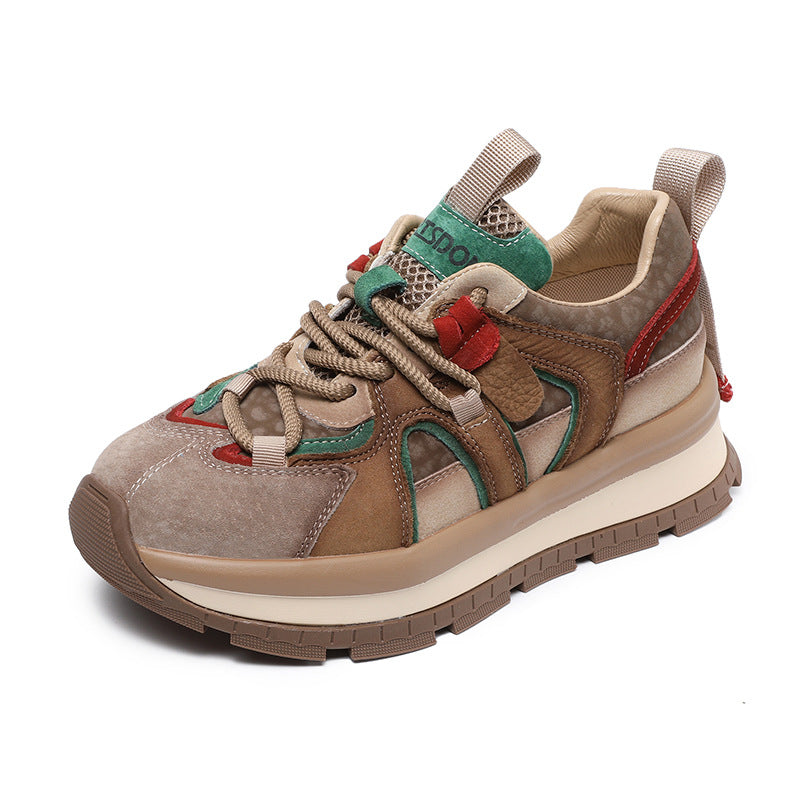 Herrer Fritid Chunky Platform Sneakers Stilla