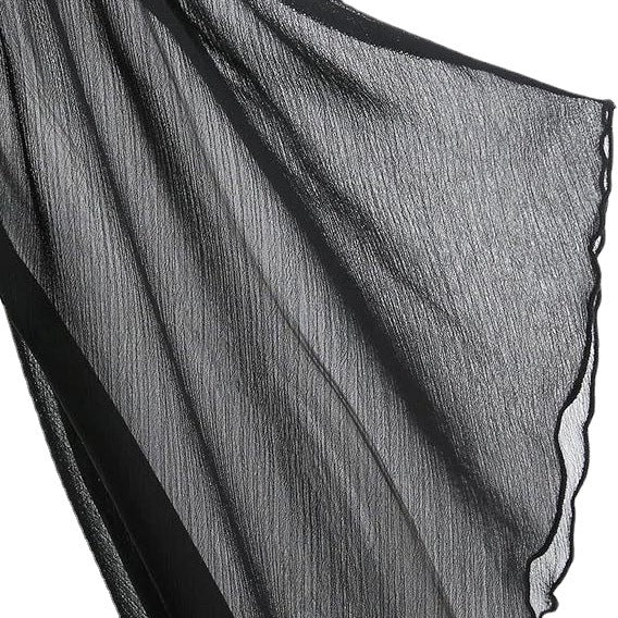 Dame elegant bluse med kolde skuldre og blonder Stilla