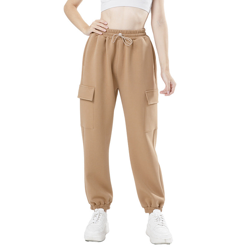 Dame afslappet cargo-bukser med praktiske lommer Stilla