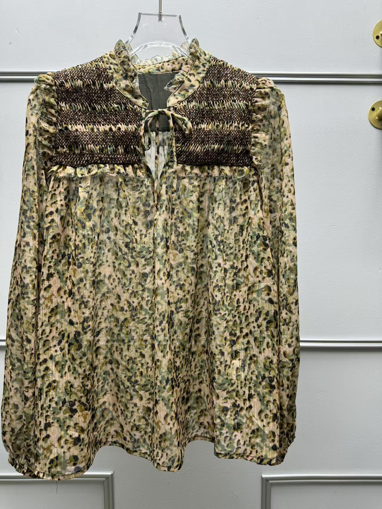 Dame Dyrisk Maxiskørt i afslappet Flæse-design Stilla