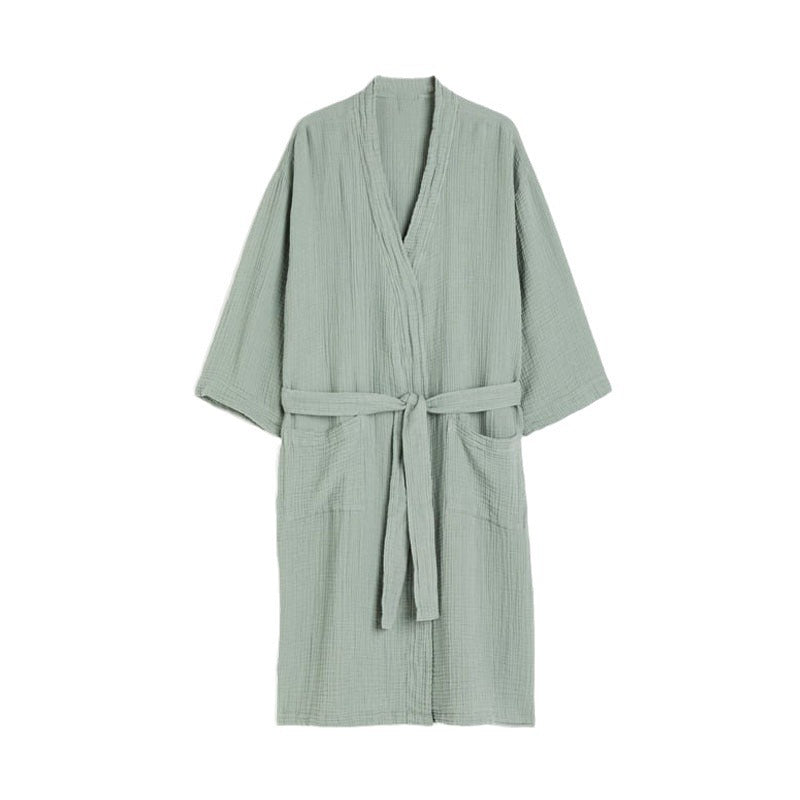 Dame afslappet linnedragt med oversized skjorte og bred buksestil Stilla