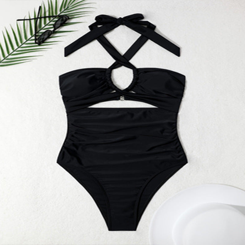 Dame Cut-Out Højskåret Én-styk svømmedragt Stilla