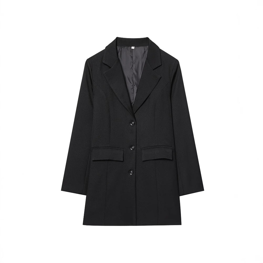 Dame elegant blazer med tætsiddende snit Stilla