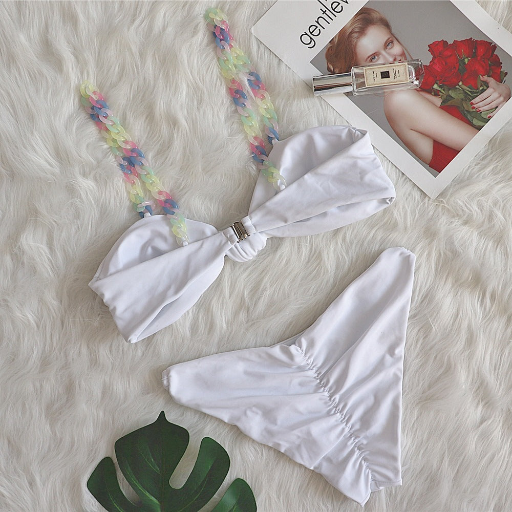 Dame Designer Halskæder Bikini Sæt Stilla