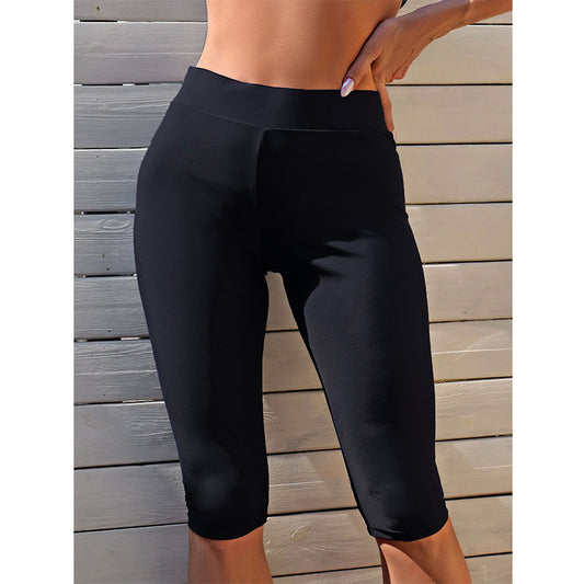 Dame Sporty 3/4 Leggings med høj taljebånd og åndbart materiale Stilla