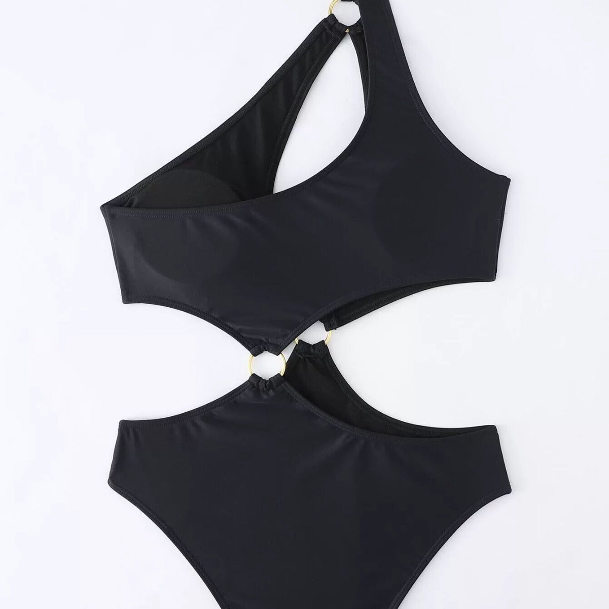 Dame Cut-Out Enfarvet Badetøj Stilla