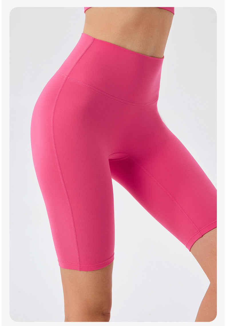 Stilla | Høj Talje Yoga Shorts Åndbare, Formende Fitness Shorts Til Kvinder