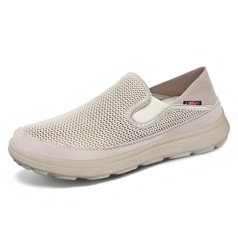 Dame Let Slip-On Åndbare Sneakers med Fleksibel Mesh-Design Stilla